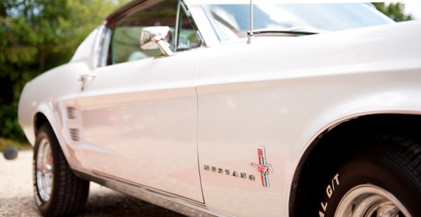 Mustang Wedding Car